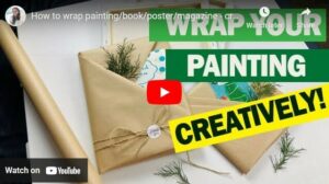 How To Wrap A Canvas Print